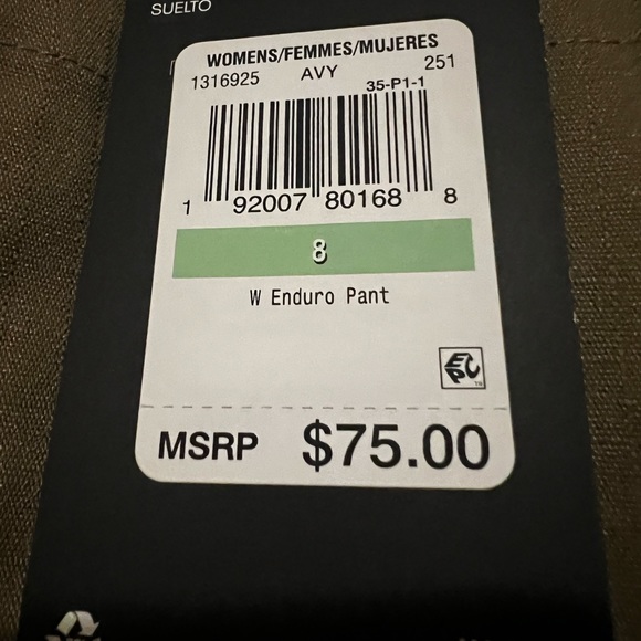 BNWT Under Armour Women’s Enduro Pants. - Picture 6 of 7